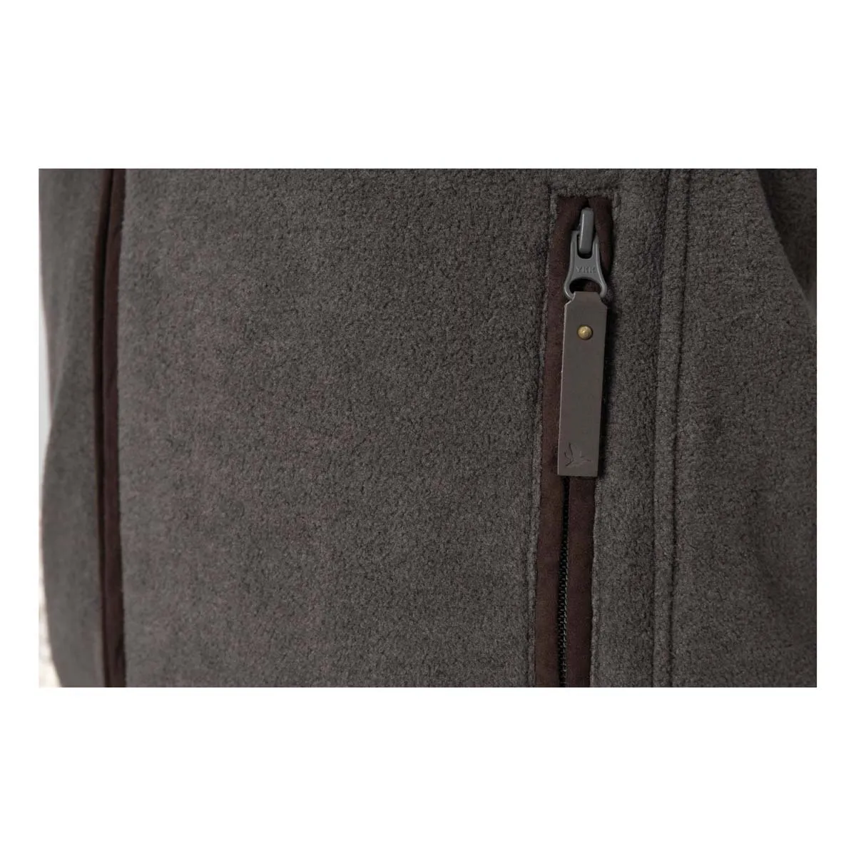 Seeland Woodcock Earl Fleece Waistcoat - Dark Grey Melange