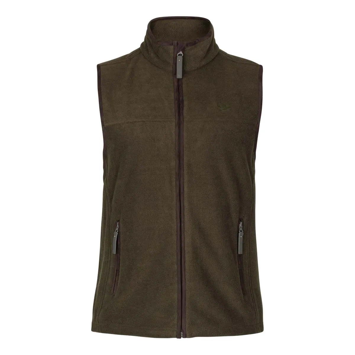 Seeland Woodcock Earl Fleece Waistcoat - Pine Green Melange