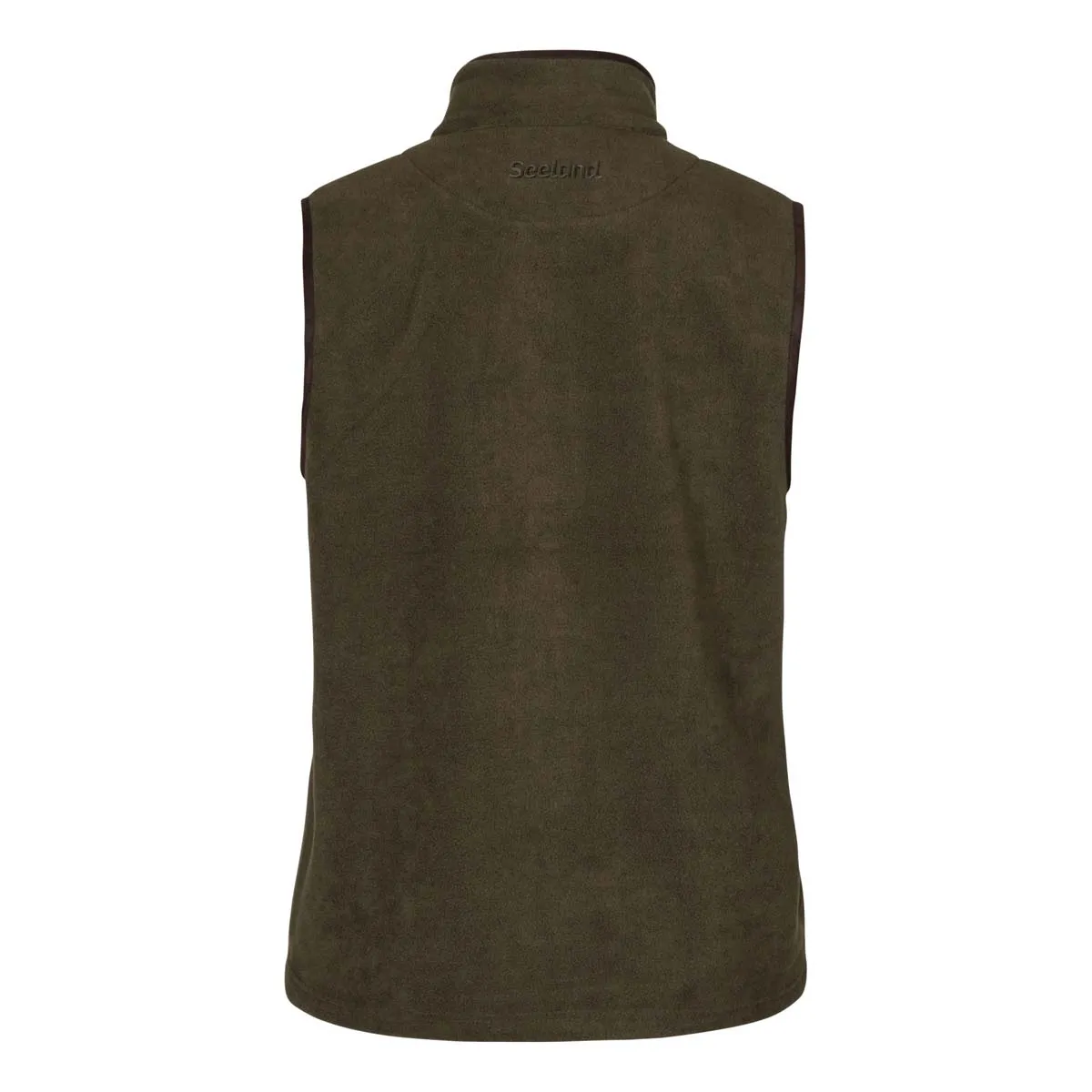 Seeland Woodcock Earl Fleece Waistcoat - Pine Green Melange