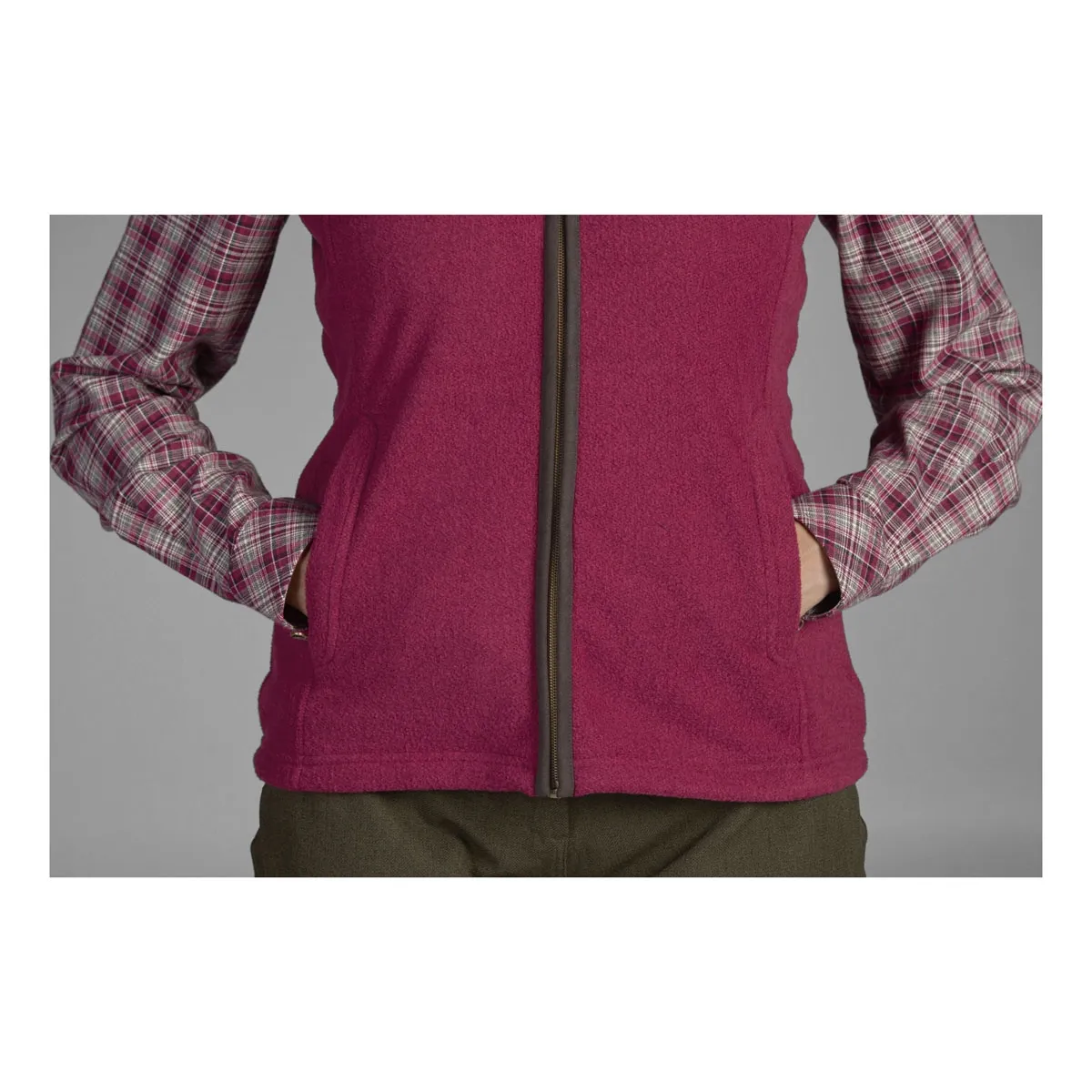 Seeland Woodcock Lady Fleece Waistcoat - Classic Red