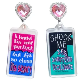 Shock Me 80's Charm Earrings