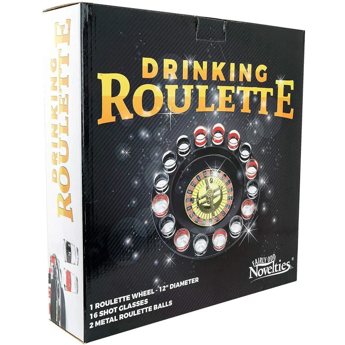 Shot Glass Roulette - Drinking Game Set