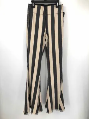 SHOW ME YOUR MUMU Navy Cream Striped High Rise - Flare Size X-SMALL Pants