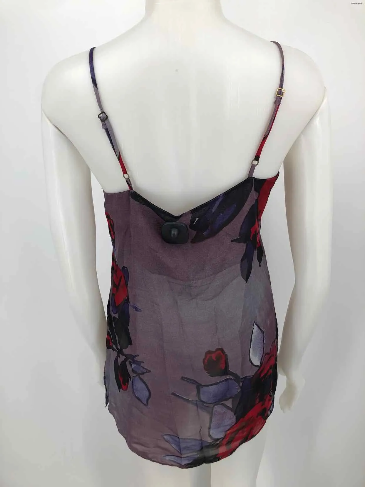 SHOW ME YOUR MUMU Purple Red Multi Floral Tank Size SMALL (S) Top