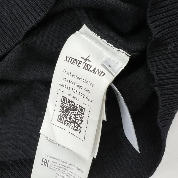 Stone Island Black Sweater 