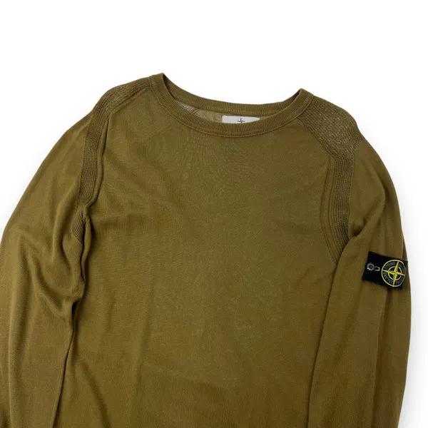 Stone Island Khaki Sweater 