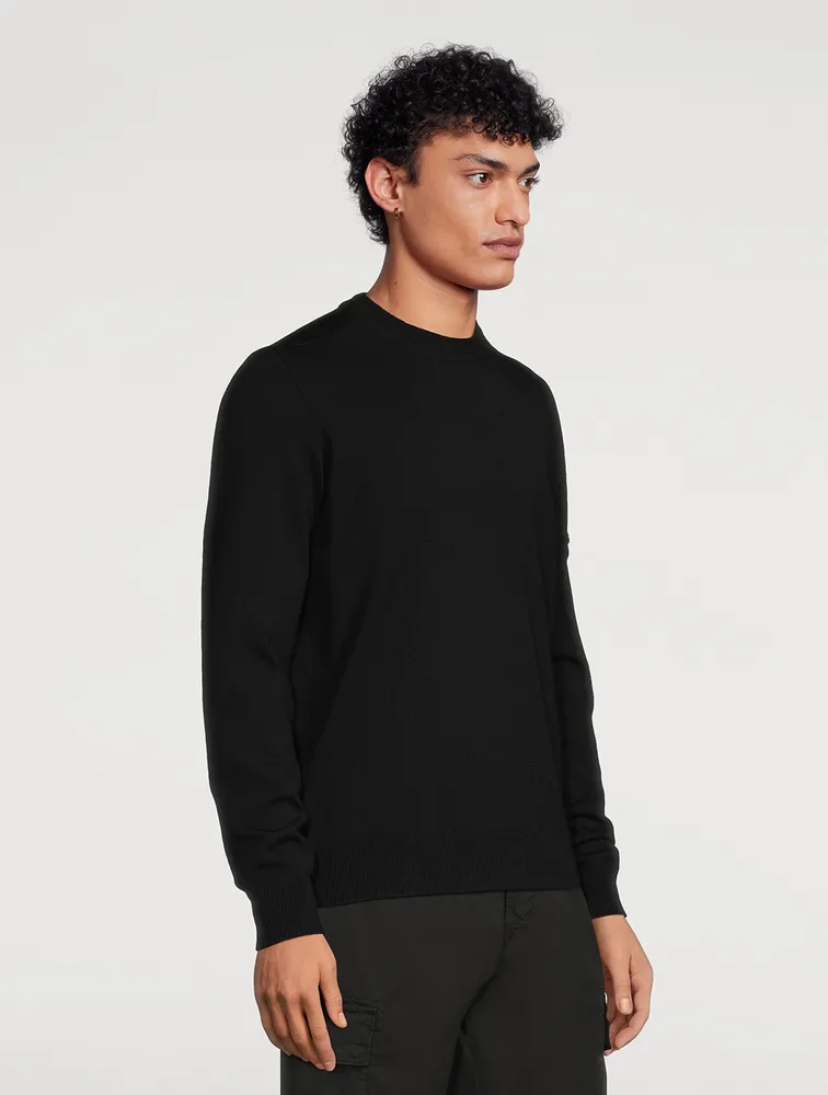 STONE ISLAND Wool Crewneck Sweater