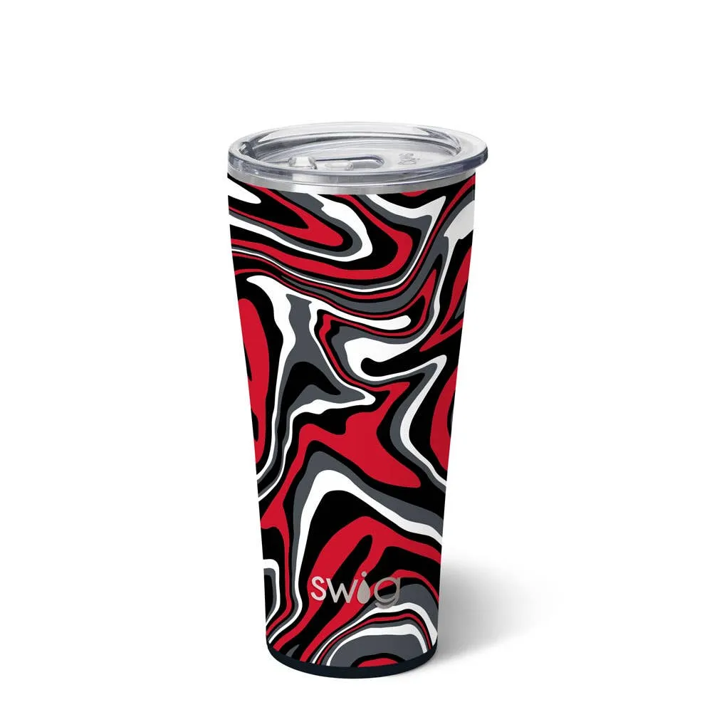 Swig Life - Fanzone Black + Red Tumbler (32oz)