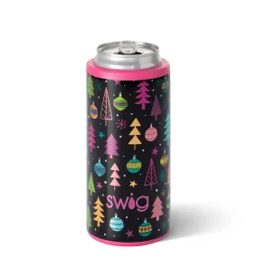 Swig Merry & Bright Skinny Can Cooler 12oz