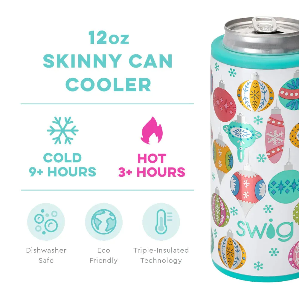 Swig Tinsel Town Skinny Can Cooler 12oz