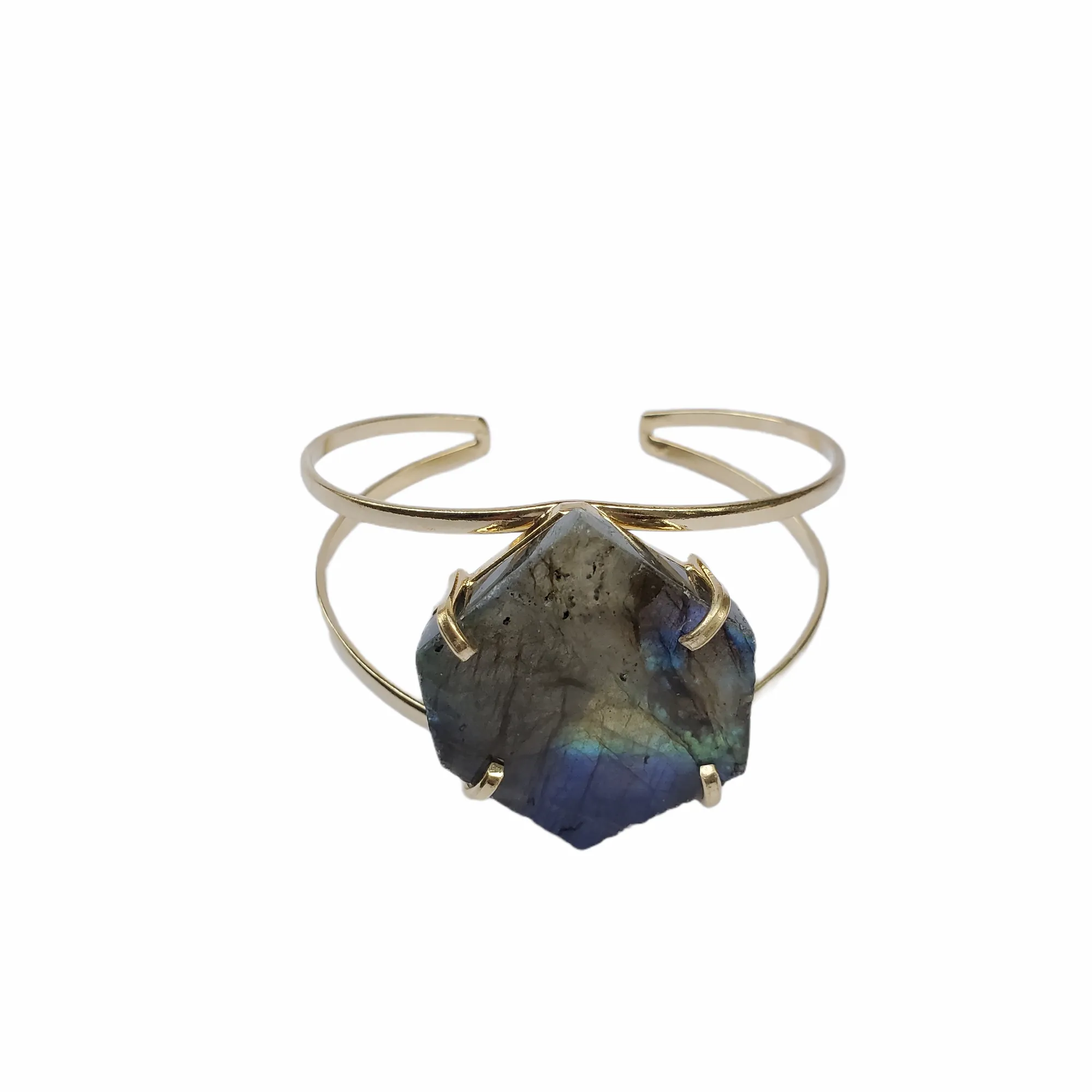 The Charline Labradorite Cuff Collection