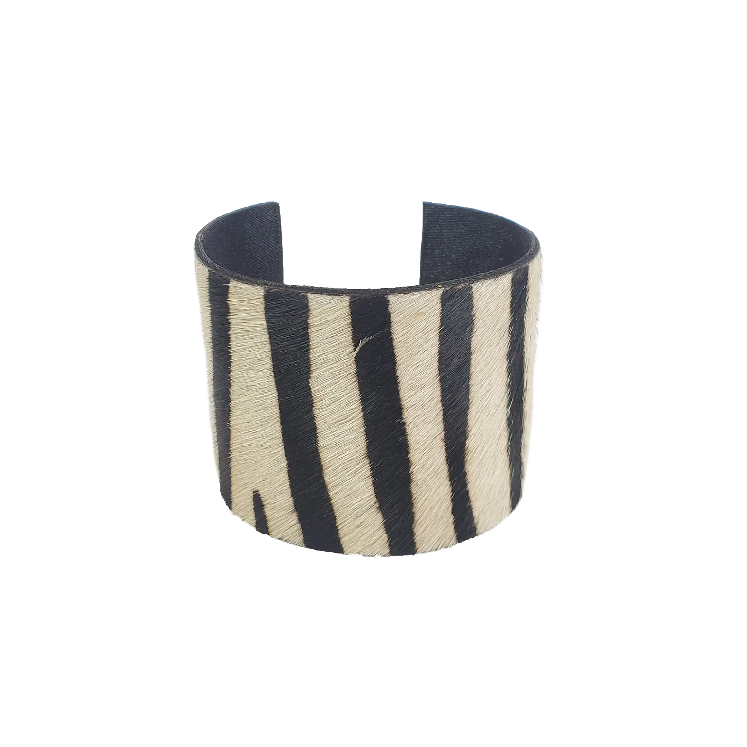 The Chasity Black and White Druzy Moon Cuff Collection