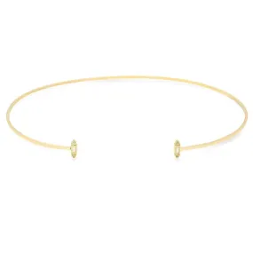 The Exquisite Open Cuff Diamond Choker Necklace