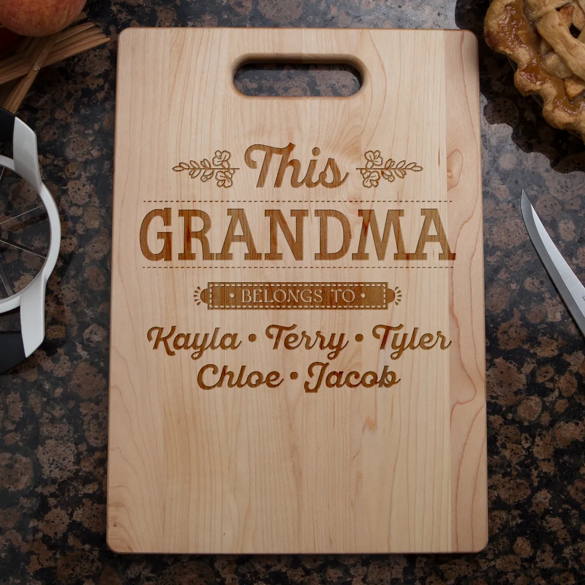 This Grandma Personalized Cutting Board