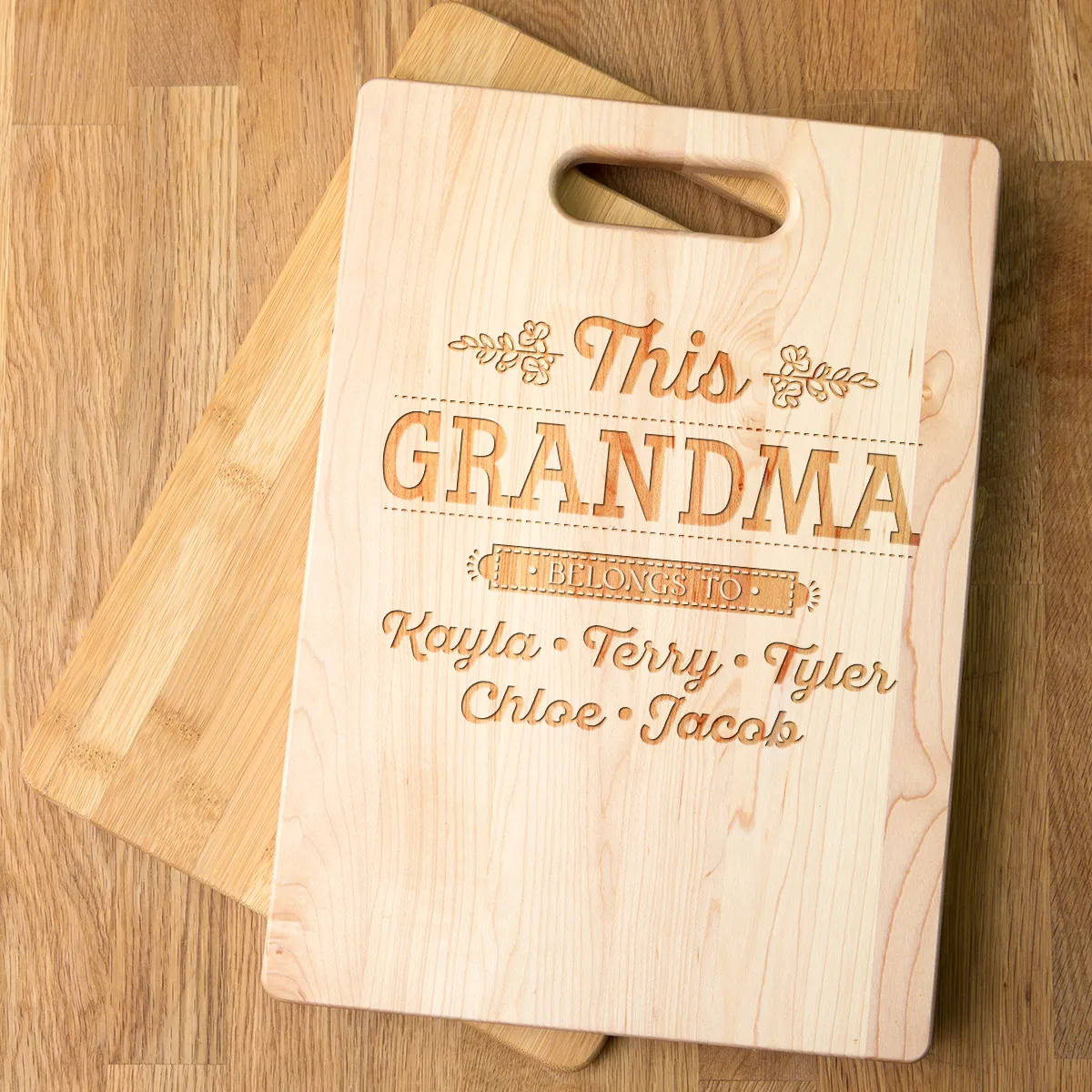 This Grandma Personalized Cutting Board