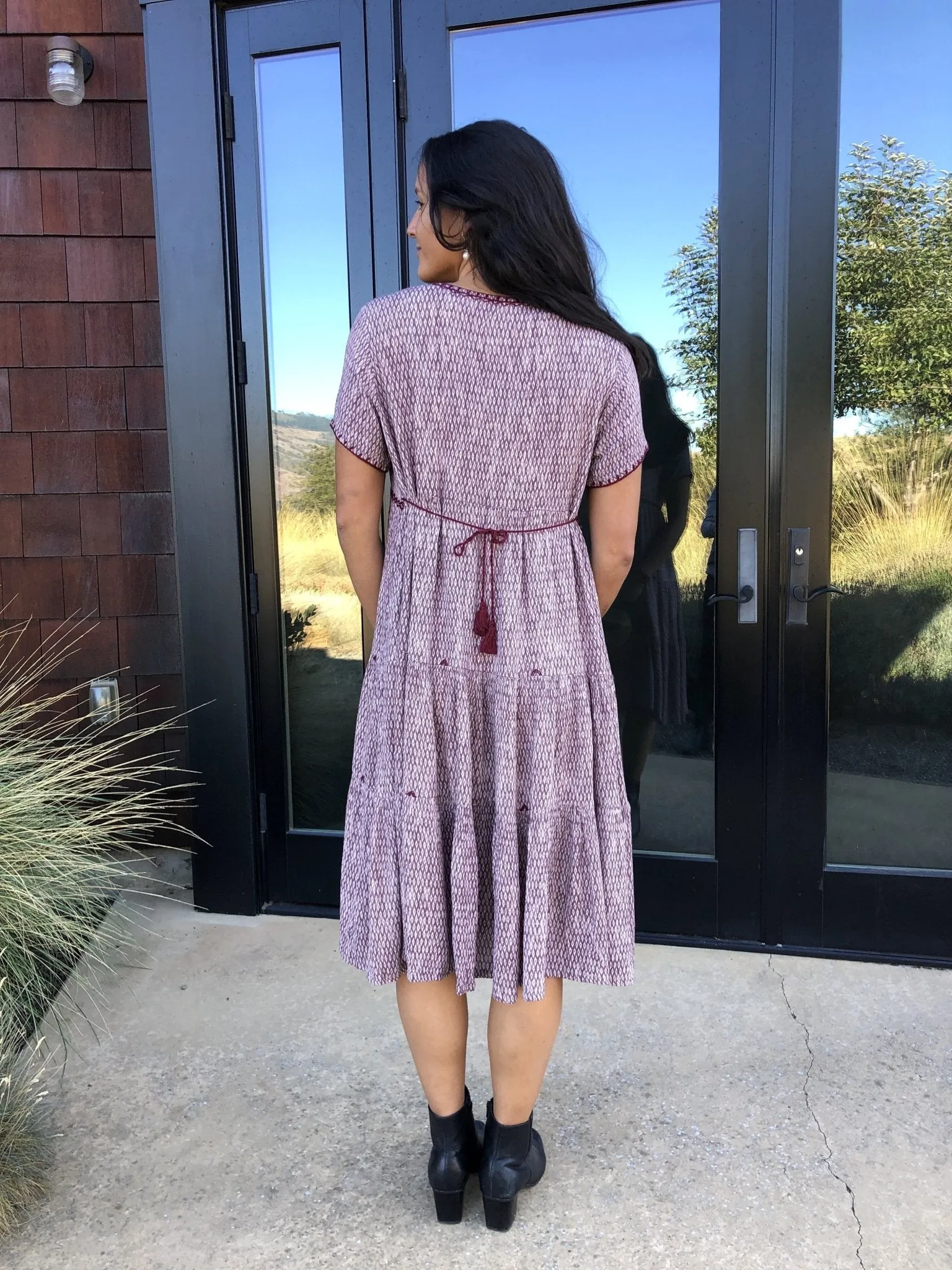 Valeria Tiered Midi Dress