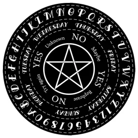 Wooden Pendulum Board - Pentacle